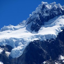 Icy Cumbre Principal seen from Salto Grande